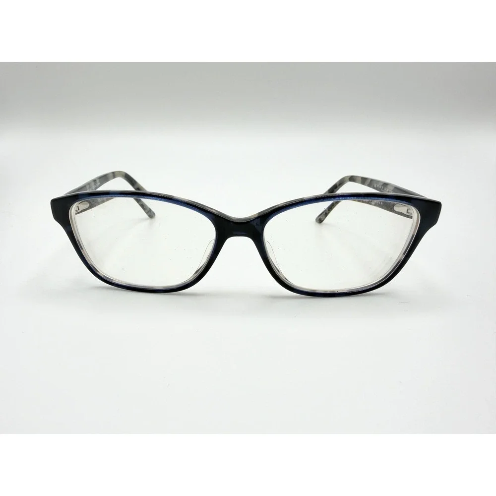 Kay Unger K230 BLU Women's Eyeglasses Frames Only Blue Marble 52-14-135